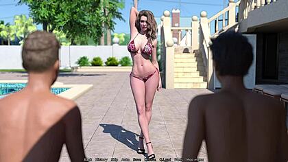 420px x 236px - Bikini Cartoon Porn - Pretty babes in revealing bikinis love fingering and  fucking - CartoonPorno.xxx